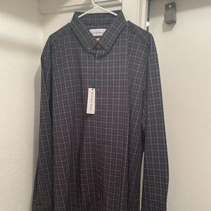 Mizzen & Main Leeward Button Down Shirt XXL Standard Fit